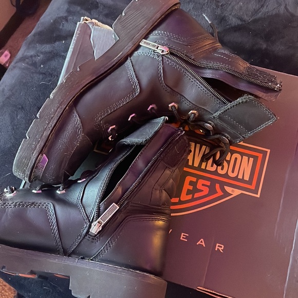 Mens Harley Boots - Picture 7 of 11